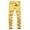 Yellow, variant on Mercatoo Boy's Skinny Fit Ripped 𝐃estroyed Distressed Fashion Denim Jeans Pants Pure Cotton Patchwork Pants Kids Comfort Waist Joggers