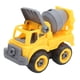 thumbnail image 5 of Modelo de coche, camión de ingeniería de bricolaje, coche de juguete, modelo de coche de ingeniería de juguete, compacto y ligero, 5 of 8
