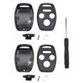 thumbnail image 1 of Funda De Repuesto Para Llave De Entrada Sin Llave De 4 Botones, Compatible Con Honda 2003-2012 Accord 2005-2010 Civic 2005 2006 Cr-V Pilot Ridgeline Oldyssey, Carcasa Para Llave De Control Remoto En B, 1 of 1
