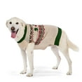 thumbnail image 6 of Vibrant Life Holiday Truck Hooded Dog Sweater, Beige & Green, Extra Large, 6 of 8