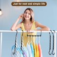 thumbnail image 5 of shyuyusa Space Saving Hangers Premium Smart Hanger Hooks Sturdy Cascading Hangers With 5 Holes For Heavy Clothes Closet Organizers And Storage College Dorm Room Or Homebedroom Essentials 10 Pack, 5 of 6