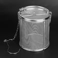 thumbnail image 2 of Stainless Steel Tea Infuser Strainer Spice Filter Basket 12 x 13cm, 2 of 10