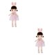 thumbnail image 4 of Ounissouiy 45/60 cm muñeca de niña muñecas de peluche suaves encantadores juguetes de peluche almohada hecha a mano amigable con la piel Púrpura 45CM 2Conjunto, 4 of 6