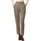thumbnail image 1 of Pantalones A Cuadros De Tartán Vintage Para Mujer Pantalones Largos Rectos De Cintura Elástica Camello S, 1 of 6