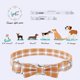 thumbnail image 5 of Collar para perros con pajarita: collar para perros con lazo ajustable, elegante, pequeño a mediano o grande, 5 of 5