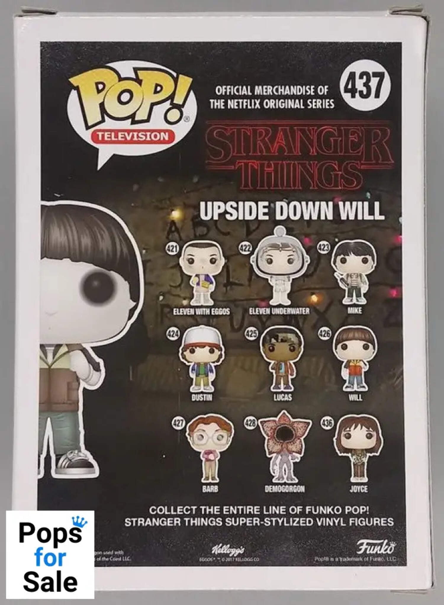 Stranger Things Funko POP! TV Upside Down Will Vinyl Figure