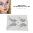 thumbnail image 4 of Face Makeup Sticker, Symmetrical Shape Colorful Tattoo Sticker Non Irritating  for DIY Body Painting, 4 of 7