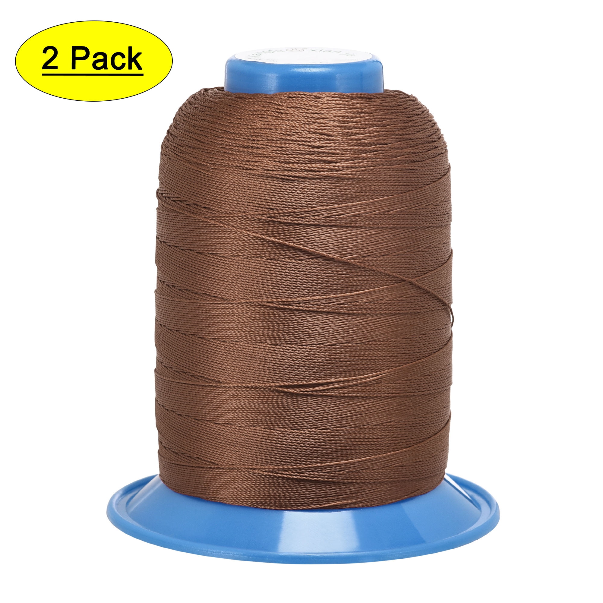 Uxcell 710 Yards 420D/0.45mm Extra Strong Bonded Polyester Threads