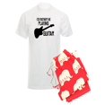 thumbnail image 1 of CafePress - I'd Rather Be Playing Guitar - Men's Light Pajamas, 1 of 1