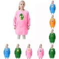 thumbnail image 2 of YUEHUA Kids Art Smocks,Artist Painting Waterproof Aprons Long Sleeve with Pocket Eating Gardening Smocks for Toddler 2-12 Years, 2 of 9