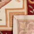thumbnail image 4 of Safavieh Easy Care Chelsea Bordered Area Rug, Ivory/Burgundy, 4' x 6', 4 of 8