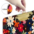 thumbnail image 6 of FORMRS Acrylic Clipboard with Low Profile Clip Standard A4 Letter Size, 12.5" x 9", Bright Colorful Flowers Pattern, 6 of 8