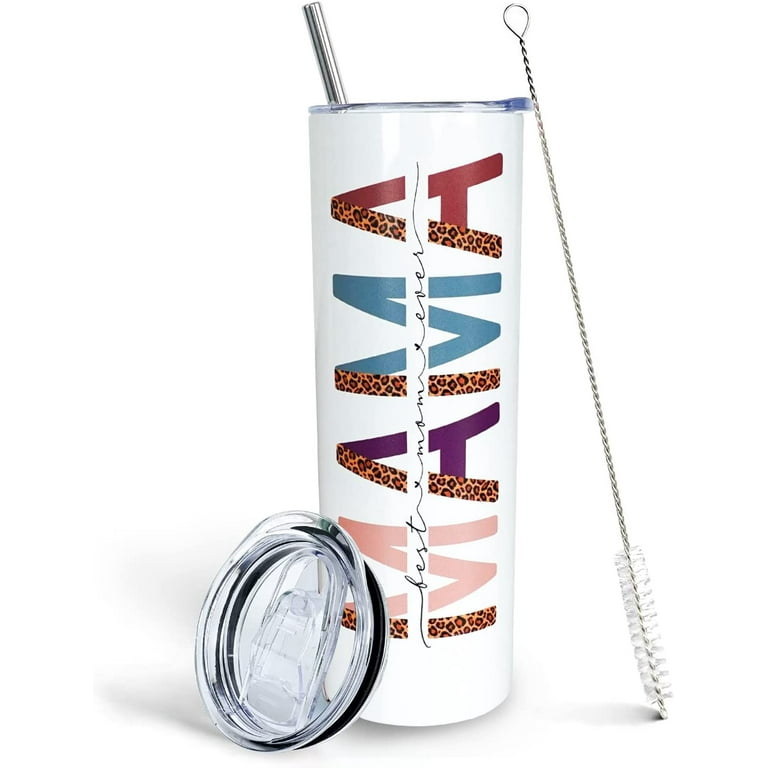 Best Mom Ever Stainless Steel Insulated Travel Tumbler with Lid and Straw -  Personalized Cup for Mom…See more Best Mom Ever Stainless Steel Insulated