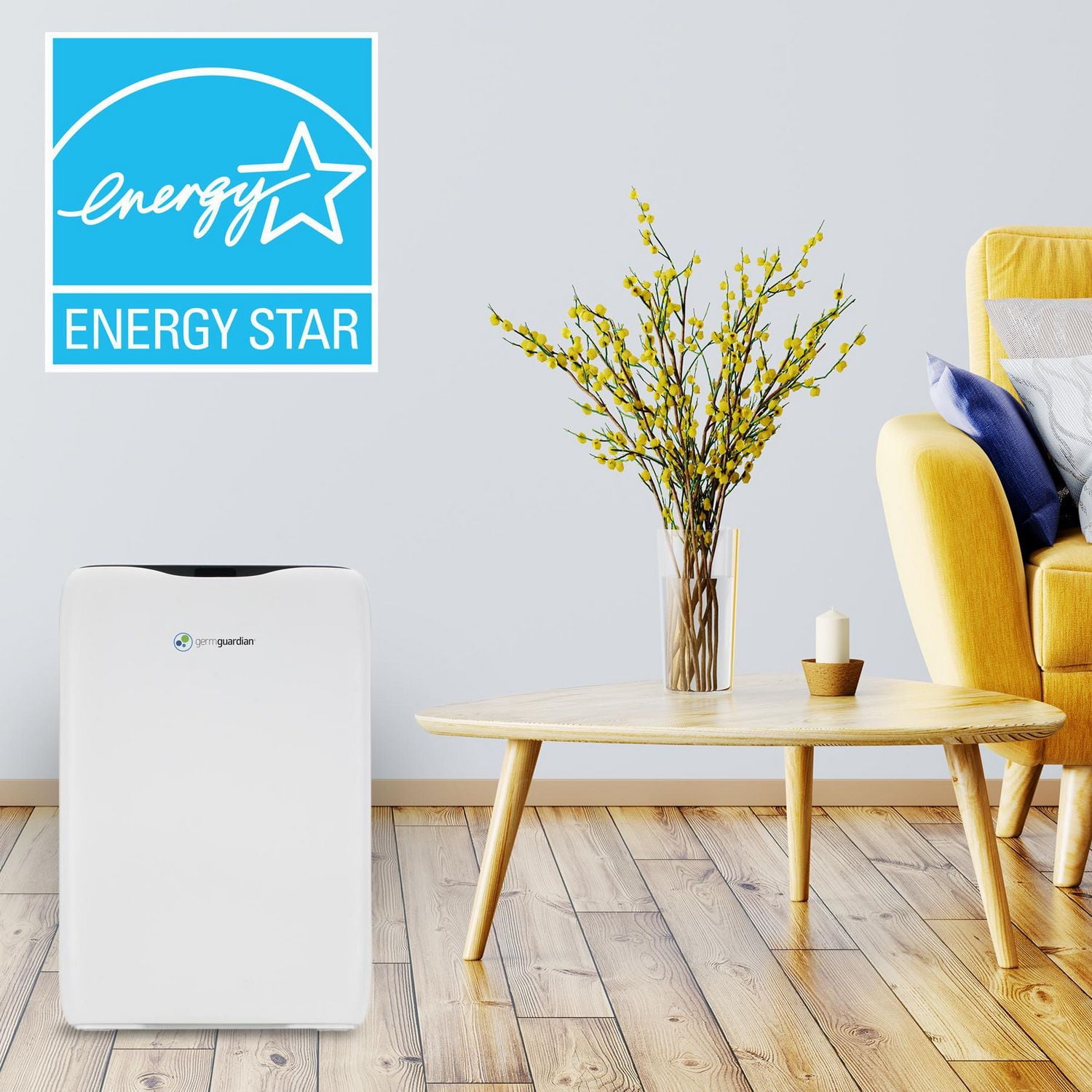 Purificateur d'air 3 en 1 GermGuardian AC5600WDLX avec filtre HEPA