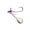 Purple, variant on 7g Jig Head Hook with Spinner Blade Soft Bait Weighted Fishing Hook Fish Head Lead Hook Lure Accessory for Freshwater