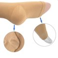 thumbnail image 4 of AWZXDE Women's Solid Color Elastic Open Toe Compression Sports Running Casual Calf Large Size Pressure Socks Beige,XXXL, 4 of 4