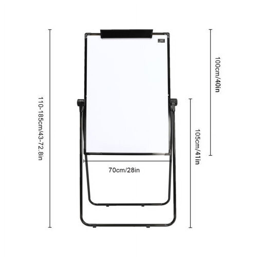 Premium Dry Erase Board W/ Stand Adjustable Whiteboard Kit Double-sided Magnetic