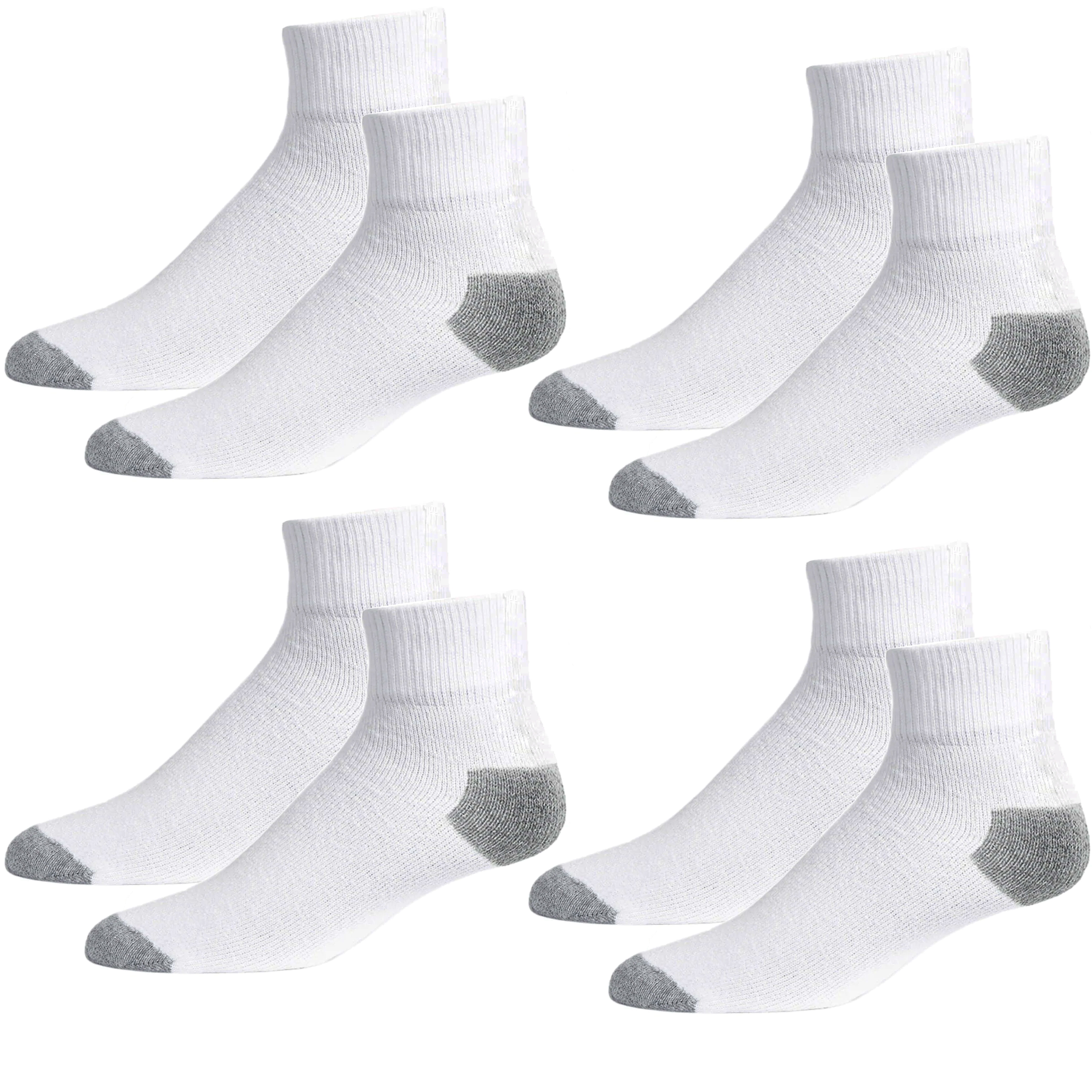 国連安保理が Tigeen 72 Pairs Quarter Ankle Sock Sport Ankle Socks Bulk Adult  Unisex Cotton Sock Casual Quarter Socks for Men Women (Black， White， Gray)  - テニス