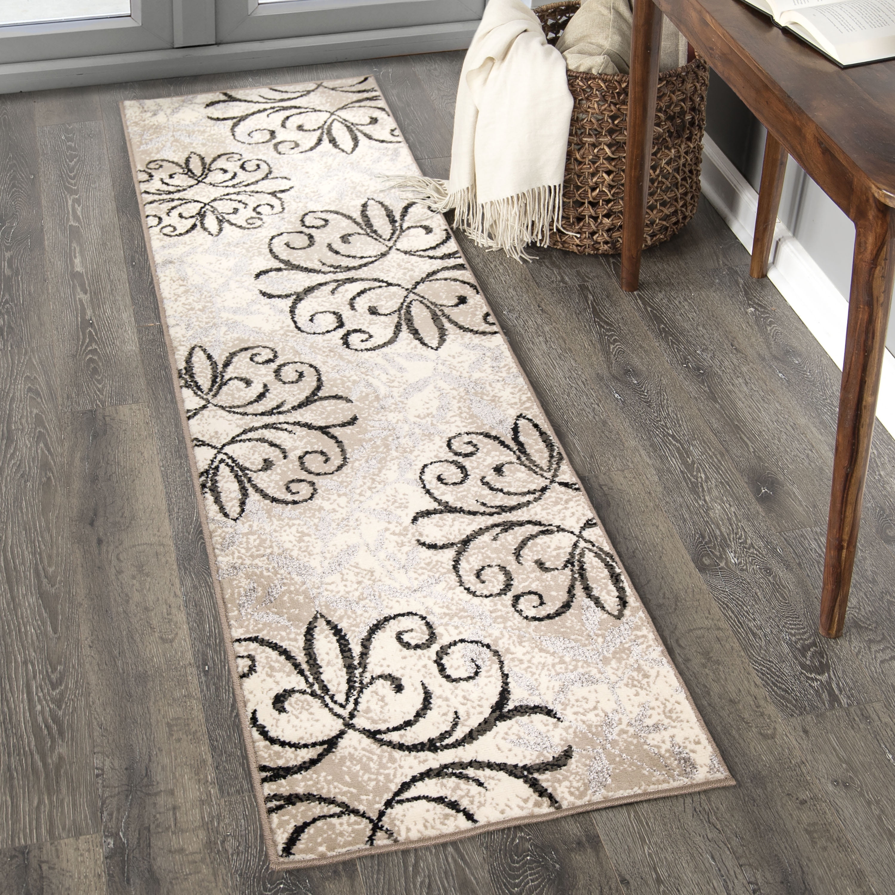 Better Homes and Gardens Iron Fleur Area Rug or Runner