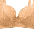 thumbnail image 5 of Npasoilc Underwire Lace Bras for Women Solid Color Breathable Adjustable Straps Full Coverage Support Bra, 5 of 5