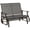 Gray 08, variant on Red Wood Chaise Lounge Chair with Pull-Out Table, 3-Position Reclining Backrest, Rolling Wheels for Poolside Patio, 71.7L x 23.6W x 13.8H