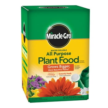 Miracle-Gro Water Soluble All Purpose  Food, 1.5 lbs., Safe for All s