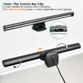 thumbnail image 3 of POINTERTECK Light 26cm Computer Screen Monitor Bar E-Reading with Bi-Color 2800K-6500K 10 Levels of Adjustable Brightness for Laptop Desktop Office Home, 3 of 7