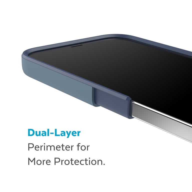 Speck Slim Cell Phone Case, Polycarbonate, iPhone 14 Pro Max, Blue