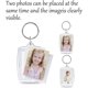 thumbnail image 3 of 25 llaveros de fotos, llavero de fotos transparente, llavero rectangular personalizado, llaveros acrílicos para insertar fotos, Halloween, Navidad, día de San Valentín (46 x 32 mm) ER, 3 of 5