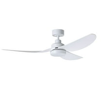 Eglo 235145-5601A Arlington 56" 3 Blade Indoor Led Ceiling Fan - White