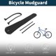thumbnail image 2 of Guardabarros trasero de bicicleta de carretera MTB Unique Bargains 17.72" Fender Mud Guard Negro 1 Set, 2 of 6