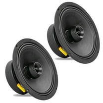 NVX VPRO8 8" V-Series Pro 2-Way Water Resistant Coaxial Loudspeaker with Bullet Tweeter 550W Peak Pair (2)