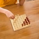 thumbnail image 1 of Juego de mesa de madera clásico con piezas de juego y accesorios Juego de estrategia de juguete de habilidad cognitiva Juguetes educativos para fiesta Estilo C CUTICAT tablero de backgammon, 1 of 8