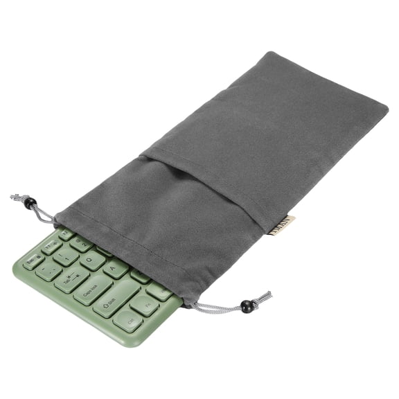Uxcell Keyboard Sleeve Cover Keyboards Portable Case (12.6" x 5.9", Gray) - Dustproof, Waterproof for Wireless Mechanical Keyboards