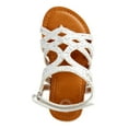 Wonder Nation Rhinestone Strap Sandals (Toddler Girls)
