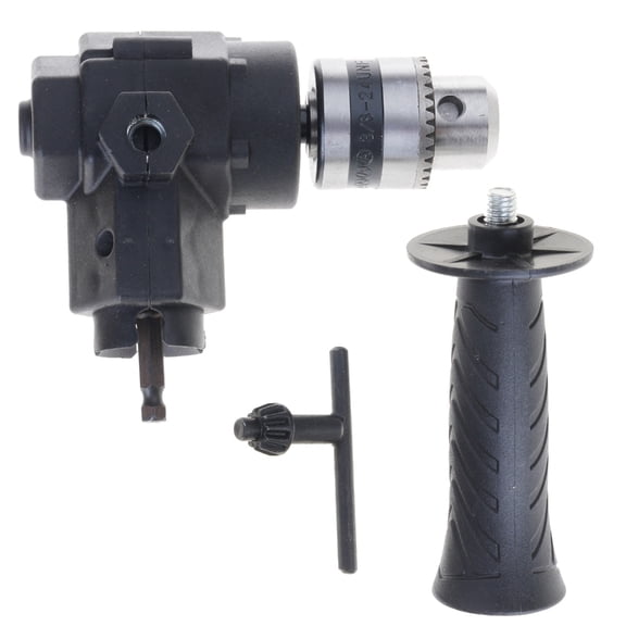 Right Angle Electric Drill Bend Extension Chuck Drill Adapter for Wall Corners