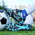 thumbnail image 4 of Zapatos de fútbol para niños Zapatos de fútbol con picos para botines juveniles Zapatillas deportivas 218-Azul-34 Sincero Electrónica, 4 of 5