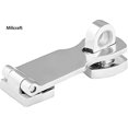 thumbnail image 3 of Marine Grade Stainless Steel Heavy Duty Door Hasp With Turning Padlock Eye Mount GGZGV Gift 2024 SZRH A-F, 3 of 5
