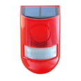 thumbnail image 4 of Newest Upgraded Solar Sound Alert Flash Warning 110 Decibels Sound & Light Alarm Motion Sensor Siren Strobe Security Alarm System For Farm Red, 4 of 5