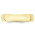 thumbnail image 5 of Primal Gold 10 Karat Yellow Gold 5mm Half Round Band Size 7.5, 5 of 6