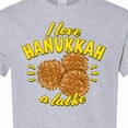 thumbnail image 4 of Inktastic I Love Hanukkah a Latke T-Shirt, 4 of 5