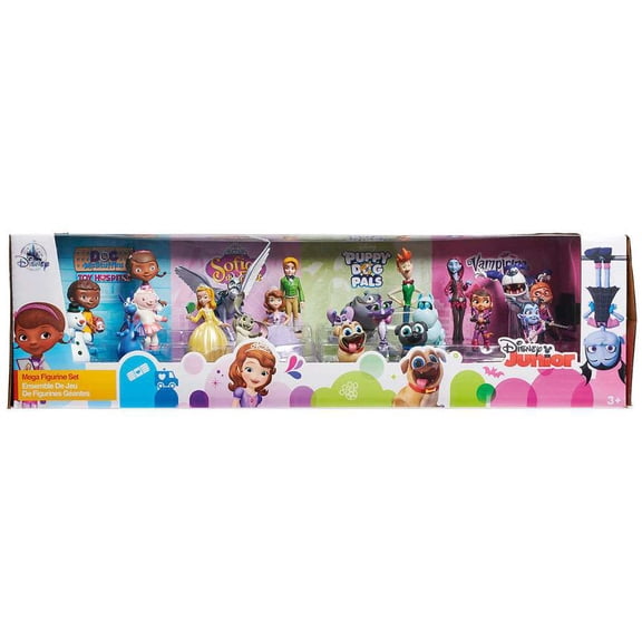 Disney Junior Mega Figurine Set Cake Topper New with Box