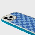thumbnail image 3 of Caseco Mag-Safe iPhone 13 Pro Max Blue Checkerboard Print Case, 3 of 5