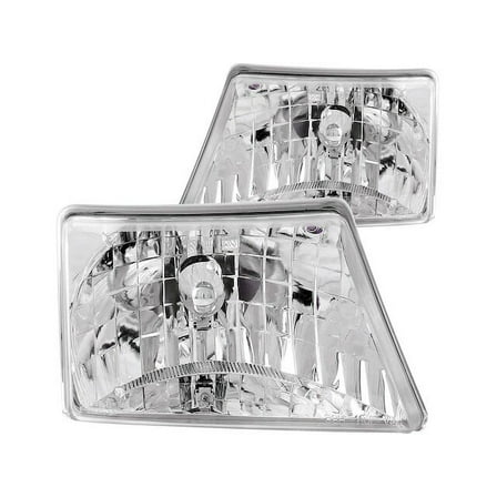 Headlight Set - Compatible with 1998 - 2000 Ford Ranger 1999