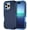 Navy Blue, variant on Petocase for iPhone 17 Pro Case,Shockproof Rugged Protection [No Screen Protector] Heavy Duty Dust/Drop Proof 3-Layer Durable Phone Cover for iPhone 17 Pro 6.3'' Case,Black-Stripe