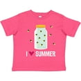 thumbnail image 3 of Inktastic I Love Summer Cute Fireflies Boys or Girls Toddler T-Shirt, 3 of 5
