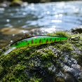 thumbnail image 4 of Bisitoy 2Pcs Soft Plastic Fishing Lures Set with Twisting Tail for Crappie Bluegill, 4 of 4