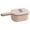 Pink, variant on Vegetable Chopper And Drainage Basket With Cutting Surface And Sieve Holes For Rice Washing 29 cm x 14 cm x 9 cm