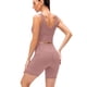 thumbnail image 4 of Top deportivo de invierno de felpa para mujer, para correr, yoga, manga larga, elástico, ajustado, cuello redondo, gris, 8/L,:;:;, 4 of 6