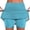 Dark Blue, variant on Utoimkio Women's Polka Dot Tennis Skirt with Built-in Shorts,High Waist Casual Athletic Skort for Golf & Workout